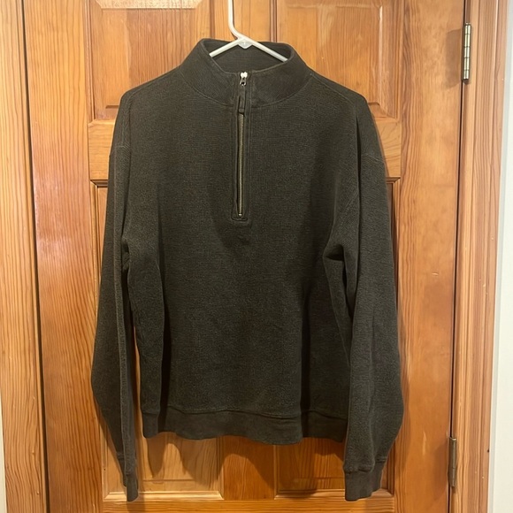 Woolrich mens quarter zip pullover size medium. - Picture 1 of 9